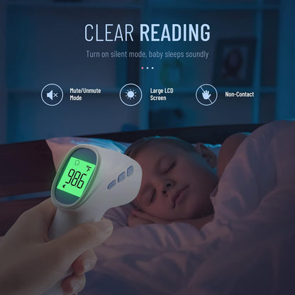 🔥 Touchless Forehead Thermometer 🌡️ – Fast, Accurate, & Hygienic ✅ Perfect for Home & Office Use! Limited Time Offer! 🎉