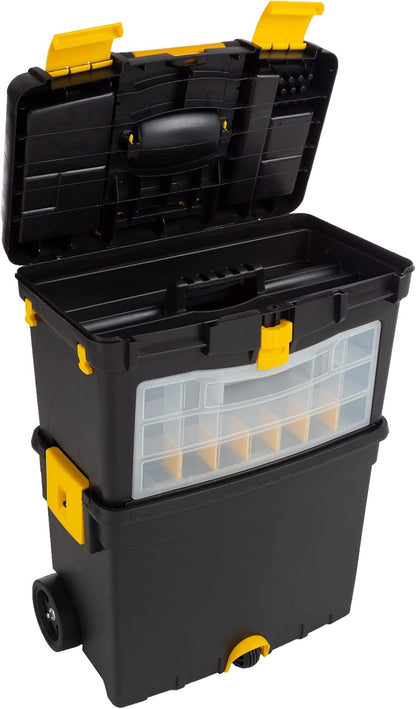 🛠️ Rolling Toolbox with Wheels – Foldable, Removable Organizer for Easy Storage & Transport 🚚 Limited Time Deal! 🎉