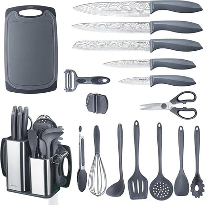 🍳 18-Piece Kitchen Utensil Set – Cook Like a Pro! 🥄 Non-Stick, Durable & Perfect for Any Home 🍴 Limited Time Offer! 🎉