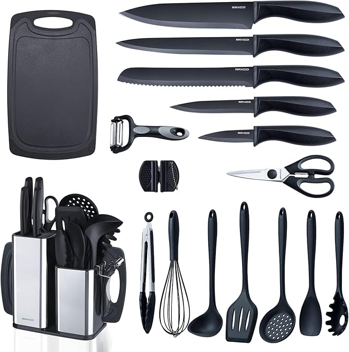 🍳 18-Piece Kitchen Utensil Set – Cook Like a Pro! 🥄 Non-Stick, Durable & Perfect for Any Home 🍴 Limited Time Offer! 🎉