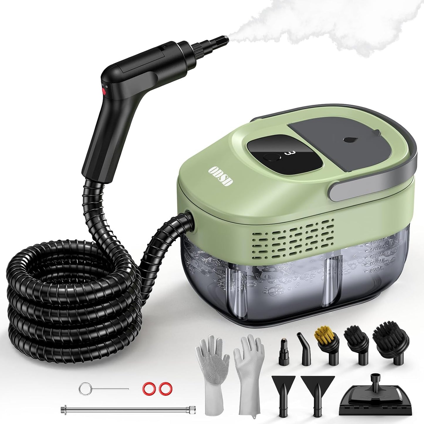 ⚡ Handheld Steam Cleaner – 3-Level Adjustable, Quick Heat-Up, Deep Clean Home & Car 🧽 Limited Time Deal! 🎉