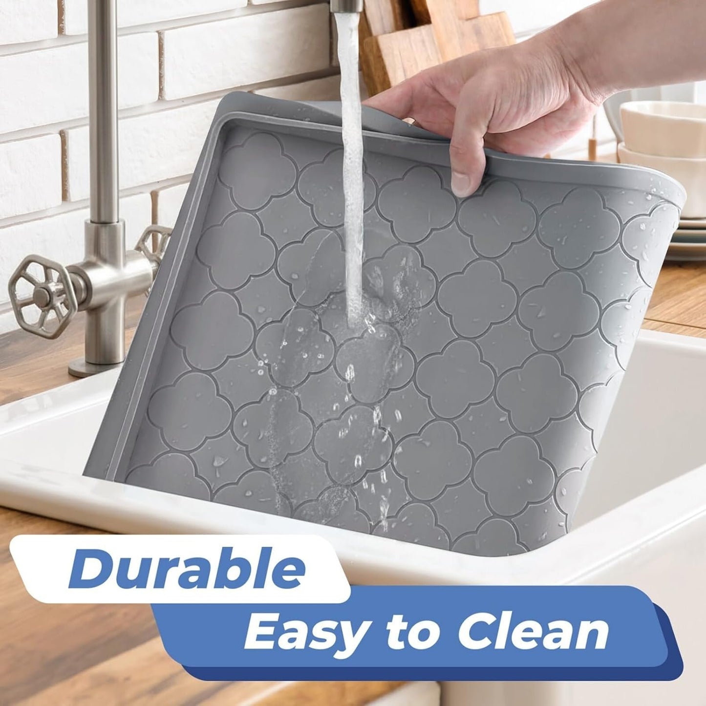 💧 Waterproof Under Sink Mat – Protect Cabinets, Keep Surfaces Clean & Dry ✅ Limited Time Deal! 🛒