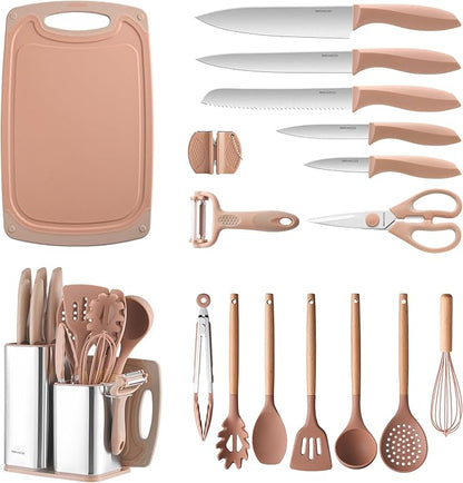 🍳 18-Piece Kitchen Utensil Set – Cook Like a Pro! 🥄 Non-Stick, Durable & Perfect for Any Home 🍴 Limited Time Offer! 🎉
