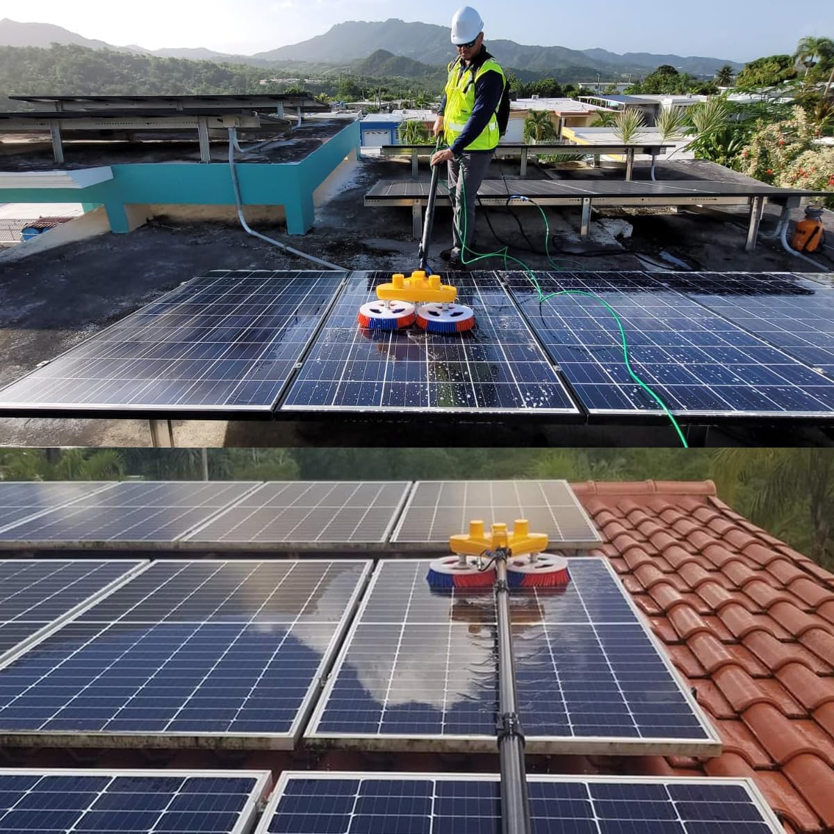 ☀️ 24ft Cordless Solar Panel Cleaner – Ultra-Long Reach & Easy Clean 🧹 Limited Time Deal! 🛒