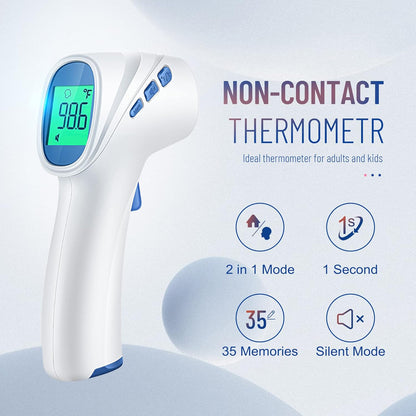 🔥 Touchless Forehead Thermometer 🌡️ – Fast, Accurate, & Hygienic ✅ Perfect for Home & Office Use! Limited Time Offer! 🎉