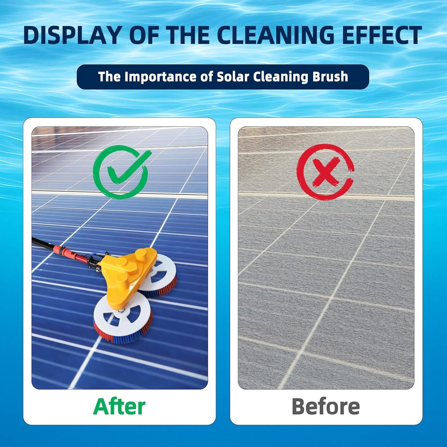 ☀️ 24ft Cordless Solar Panel Cleaner – Ultra-Long Reach & Easy Clean 🧹 Limited Time Deal! 🛒