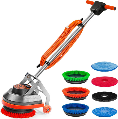 ✨ Commercial Floor Scrubber & Polisher – Deep Clean Tile, Hardwood & Carpet Effortlessly 🏢 Limited Time Deal! 🛒